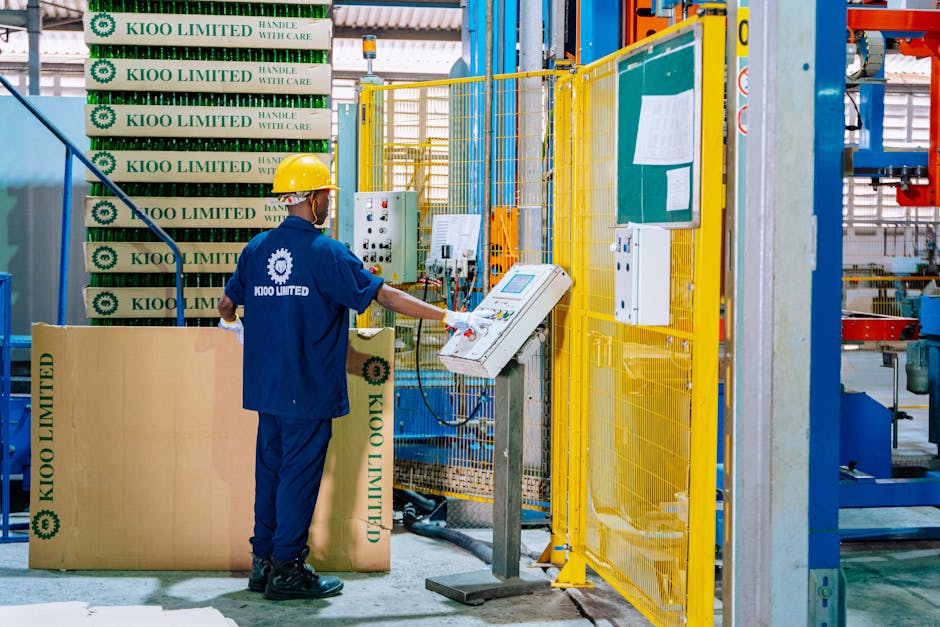 smart factory PLC control panel automation 2026