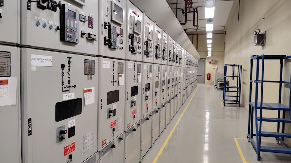 industrial PLC cabinet wiring automation factory floor 2026