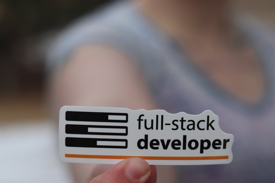 full stack developer job market 2026 coding career laptop