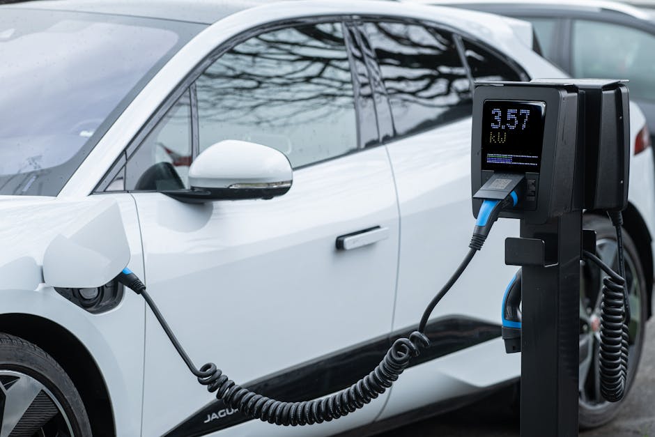electric vehicle charging station, EV charger korea