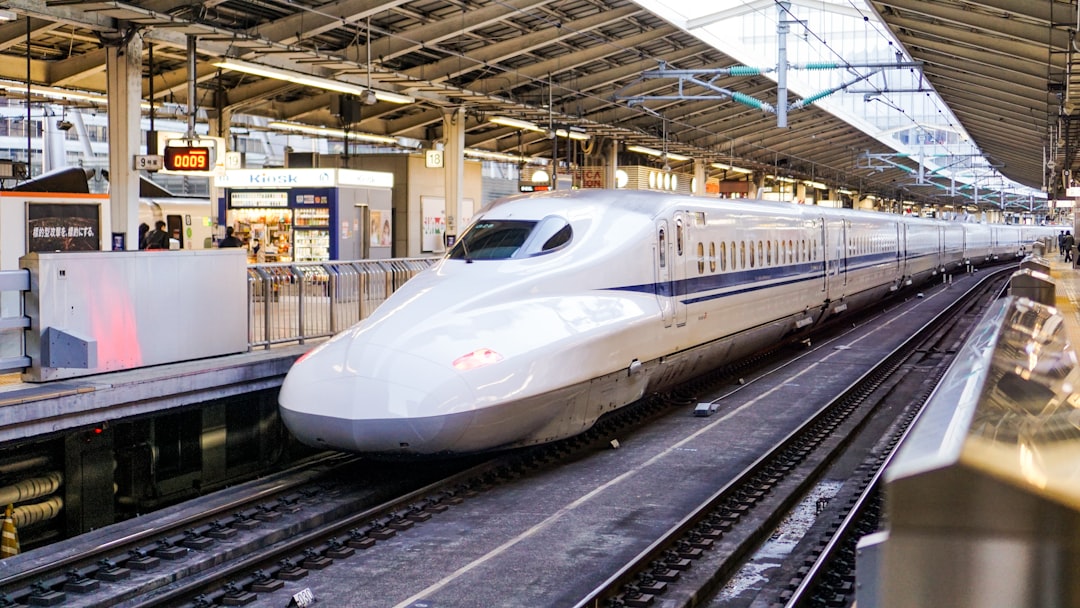 Japan Rail Pass shinkansen ticket, Tokyo Station bullet train platform